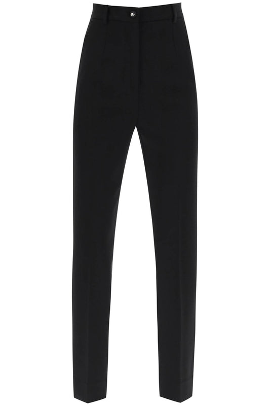 Dolce & Gabbana milano-stitch cigarette pants