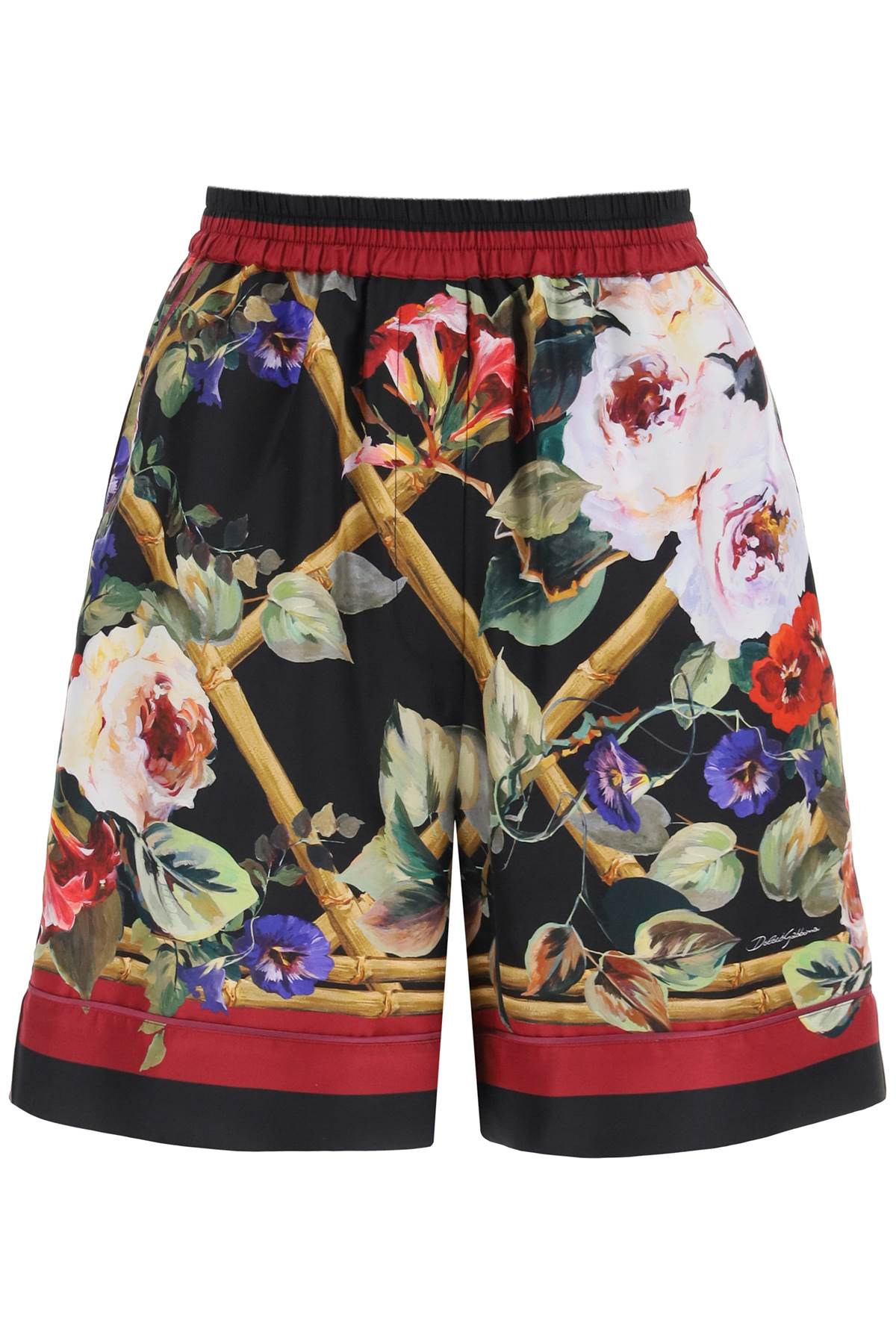 Dolce & Gabbana rose garden pajama shorts - VivaceVenus