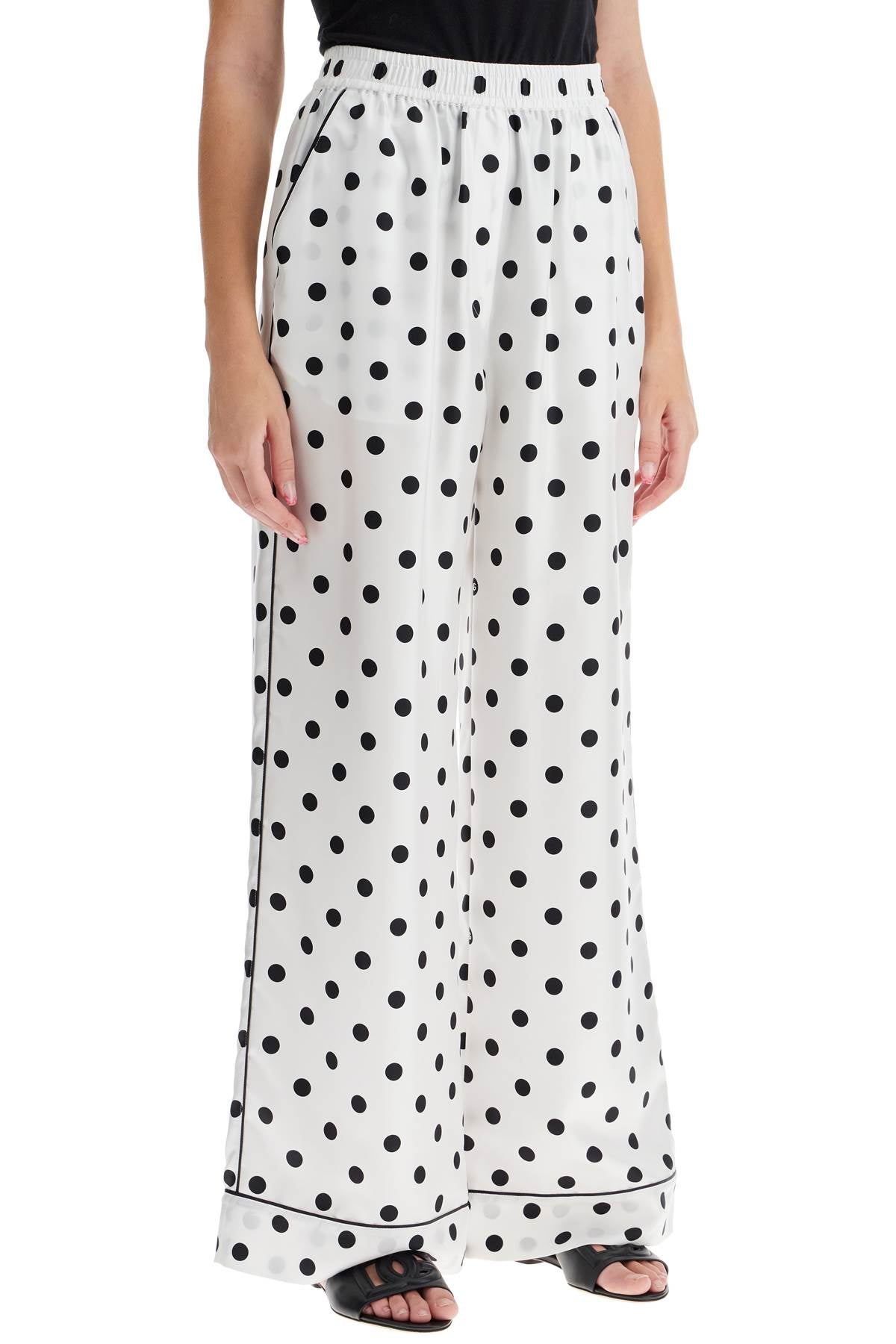 Dolce & Gabbana silk polka dot print pajama - VivaceVenus