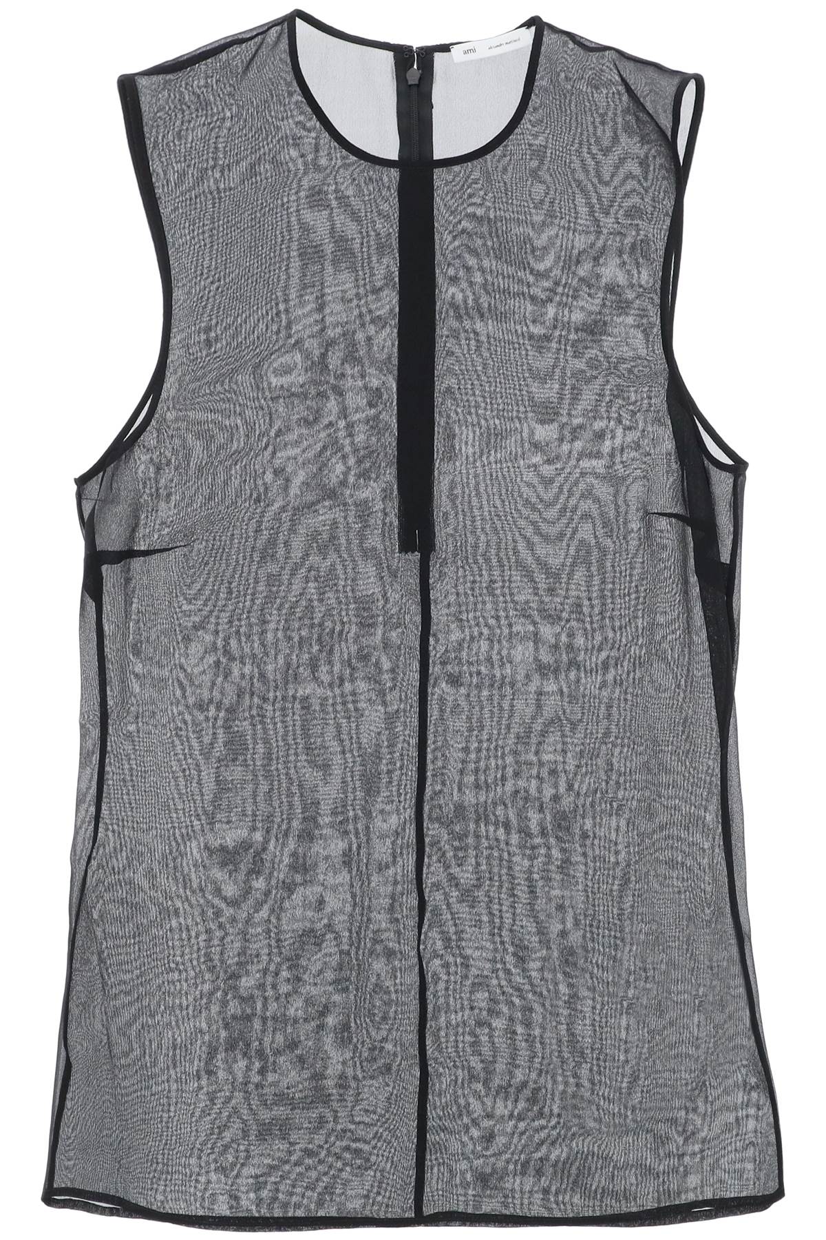 Ami Alexandre Matiussi sleeveless silk top in - VivaceVenus