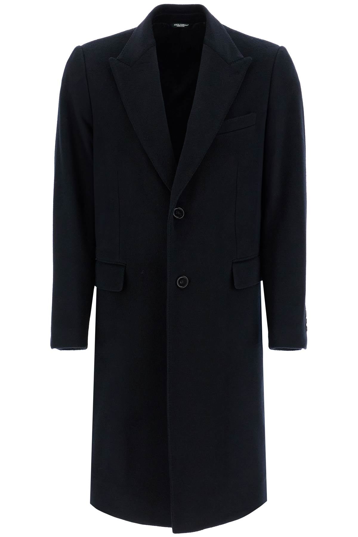 Dolce & Gabbana single-breasted cashmere coat - VivaceVenus