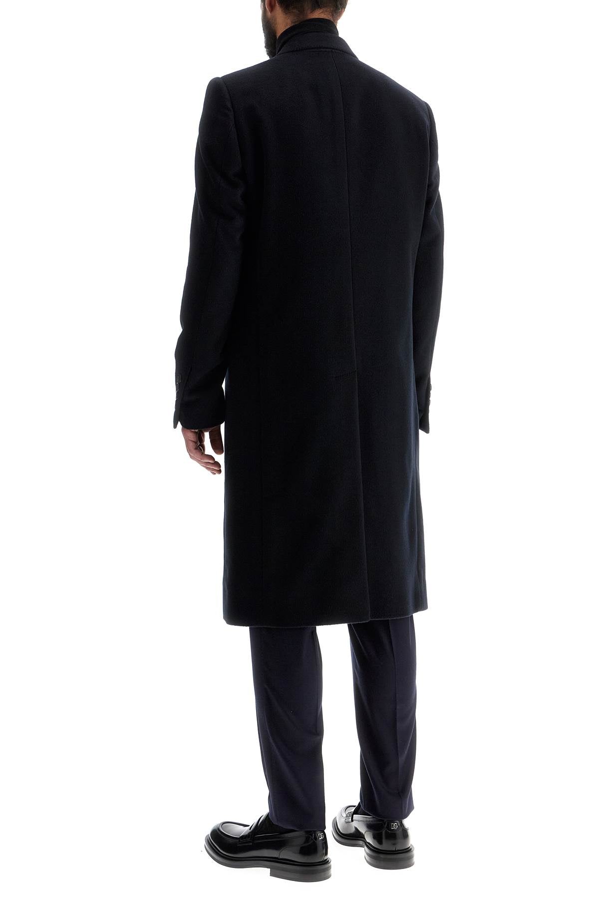 Dolce & Gabbana single-breasted cashmere coat - VivaceVenus