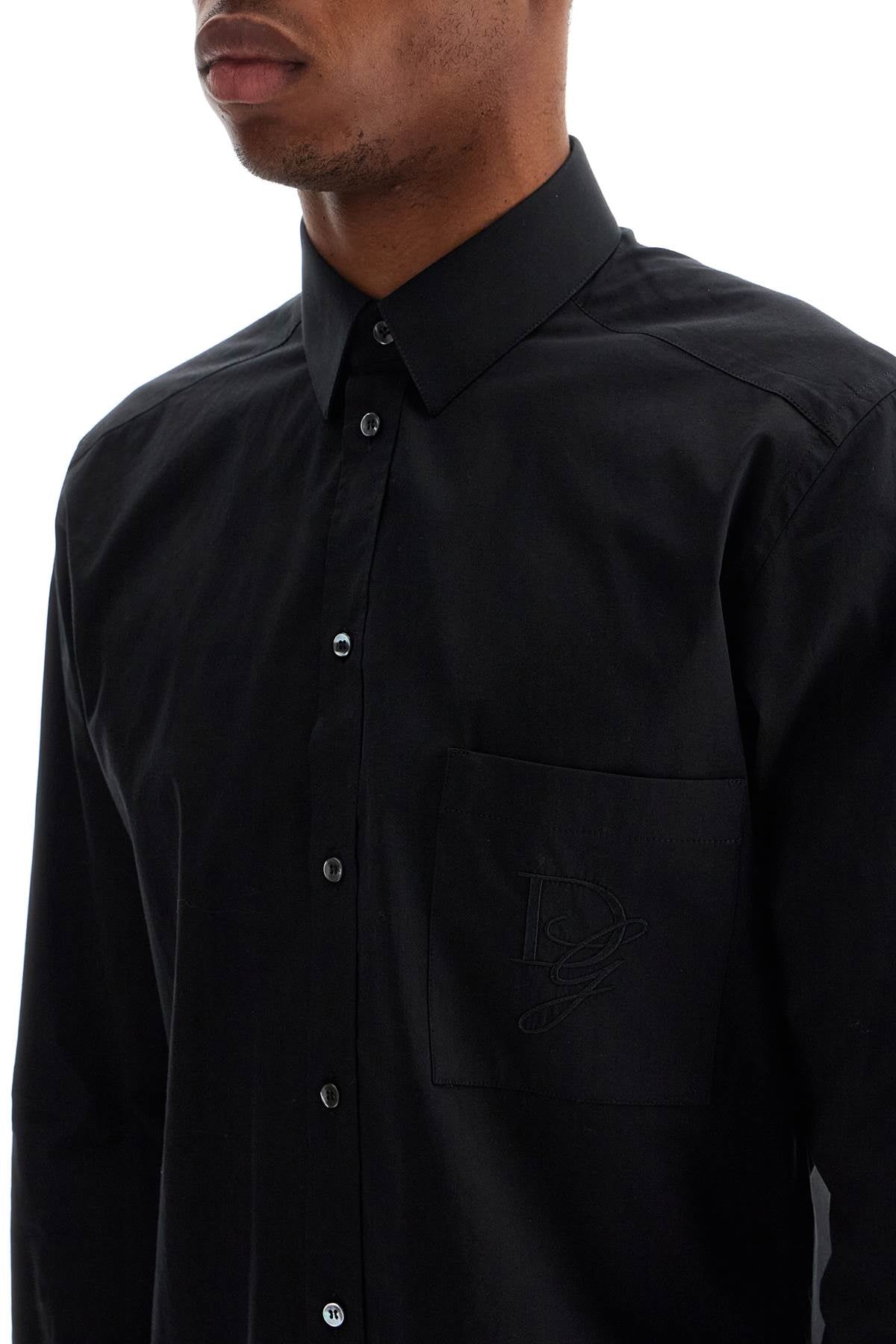 Dolce & Gabbana embroidered pocket shirt with - VivaceVenus