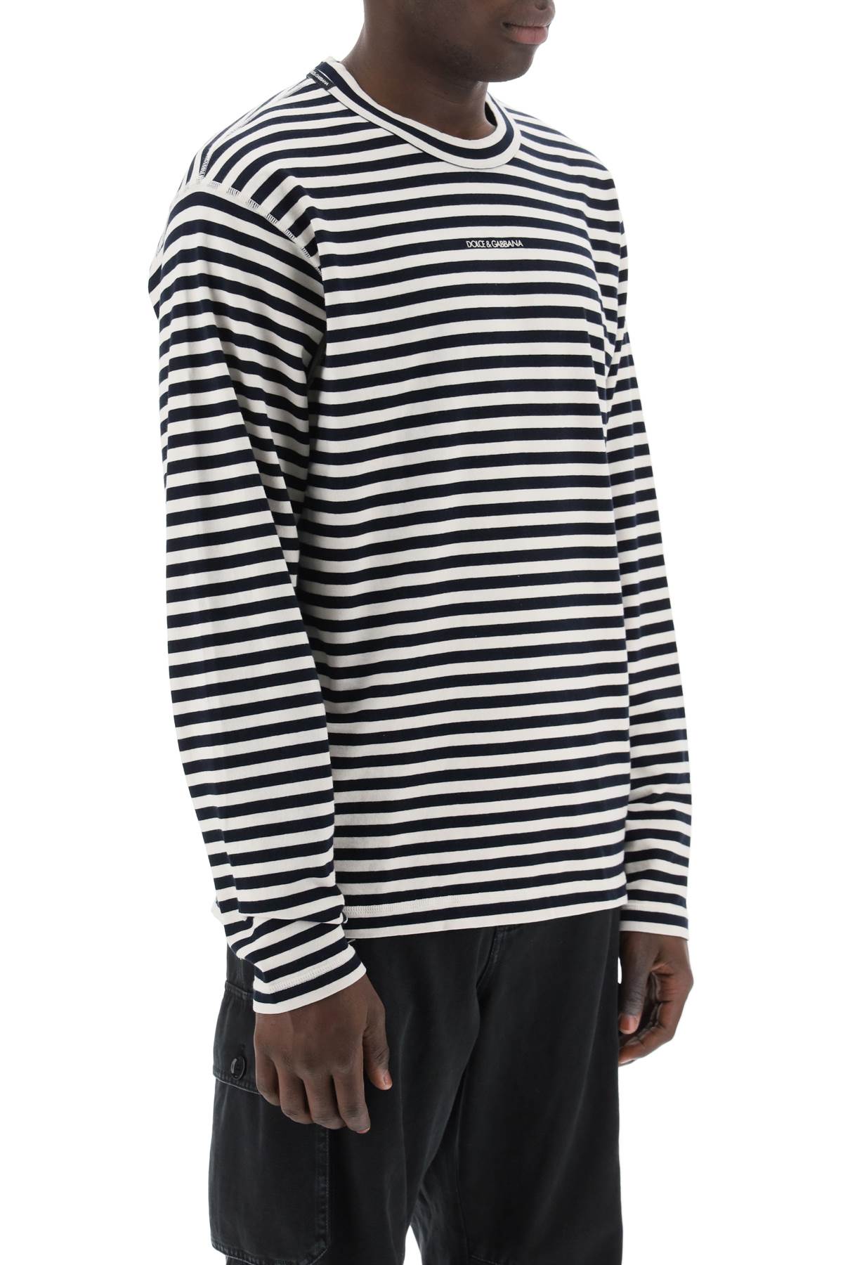 Dolce & Gabbana long-sleeved striped t-shirt - VivaceVenus