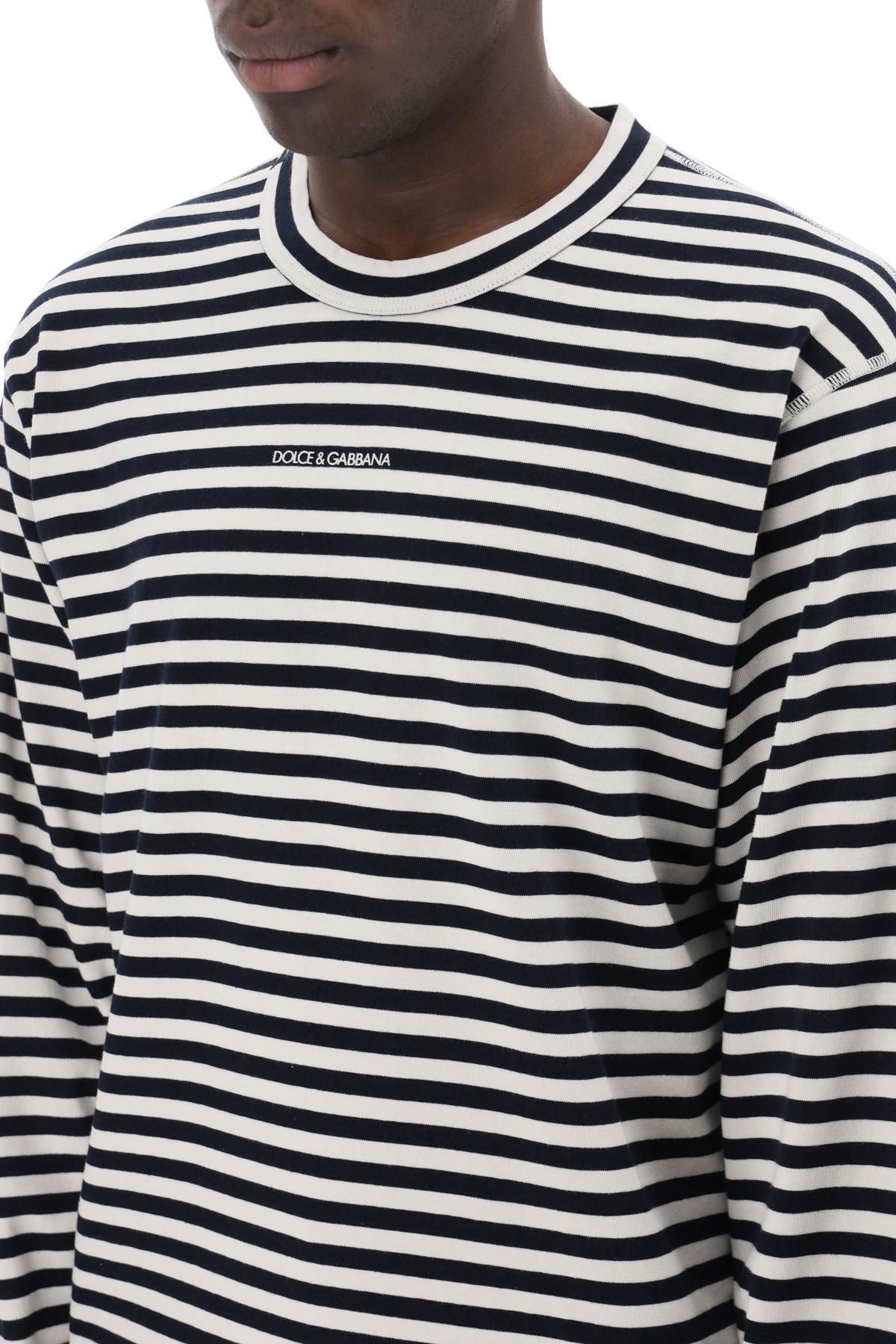 Dolce & Gabbana long-sleeved striped t-shirt - VivaceVenus