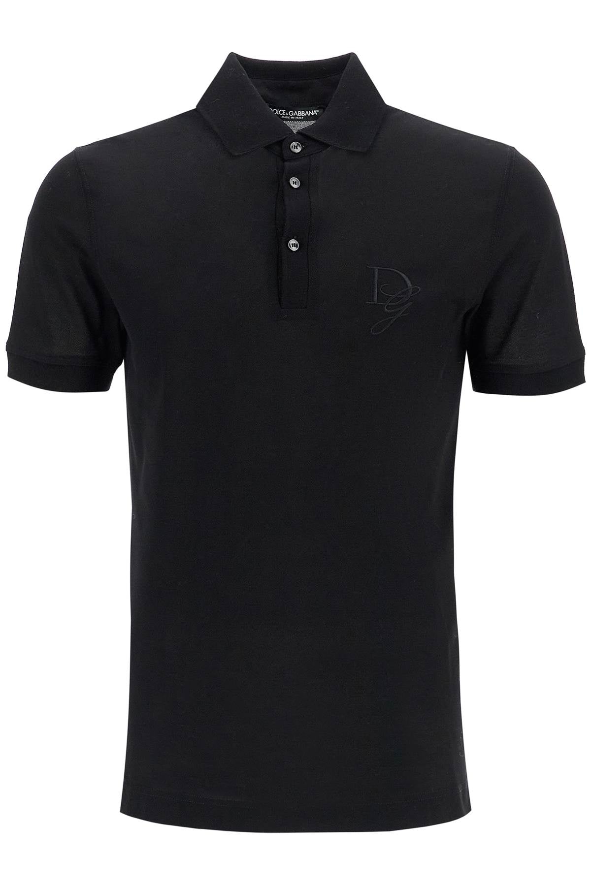 Dolce & Gabbana polo shirt with dg embroidery - VivaceVenus