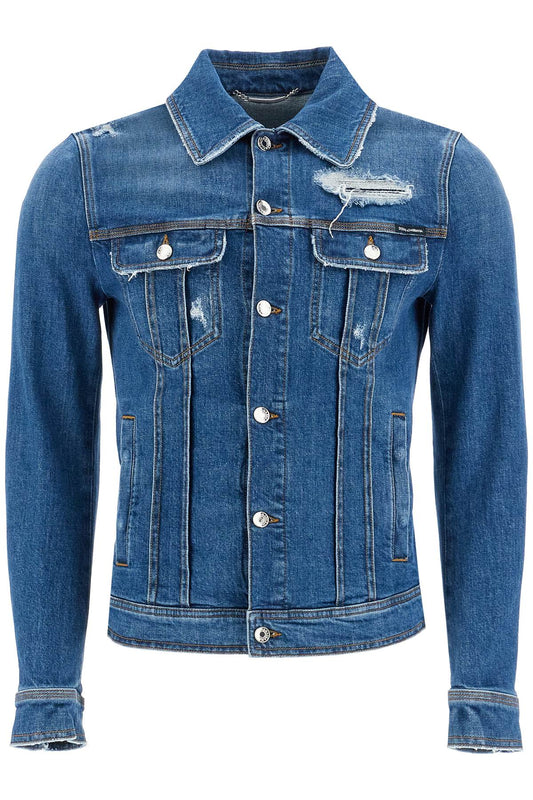 Dolce & Gabbana stretch denim jacket - VivaceVenus