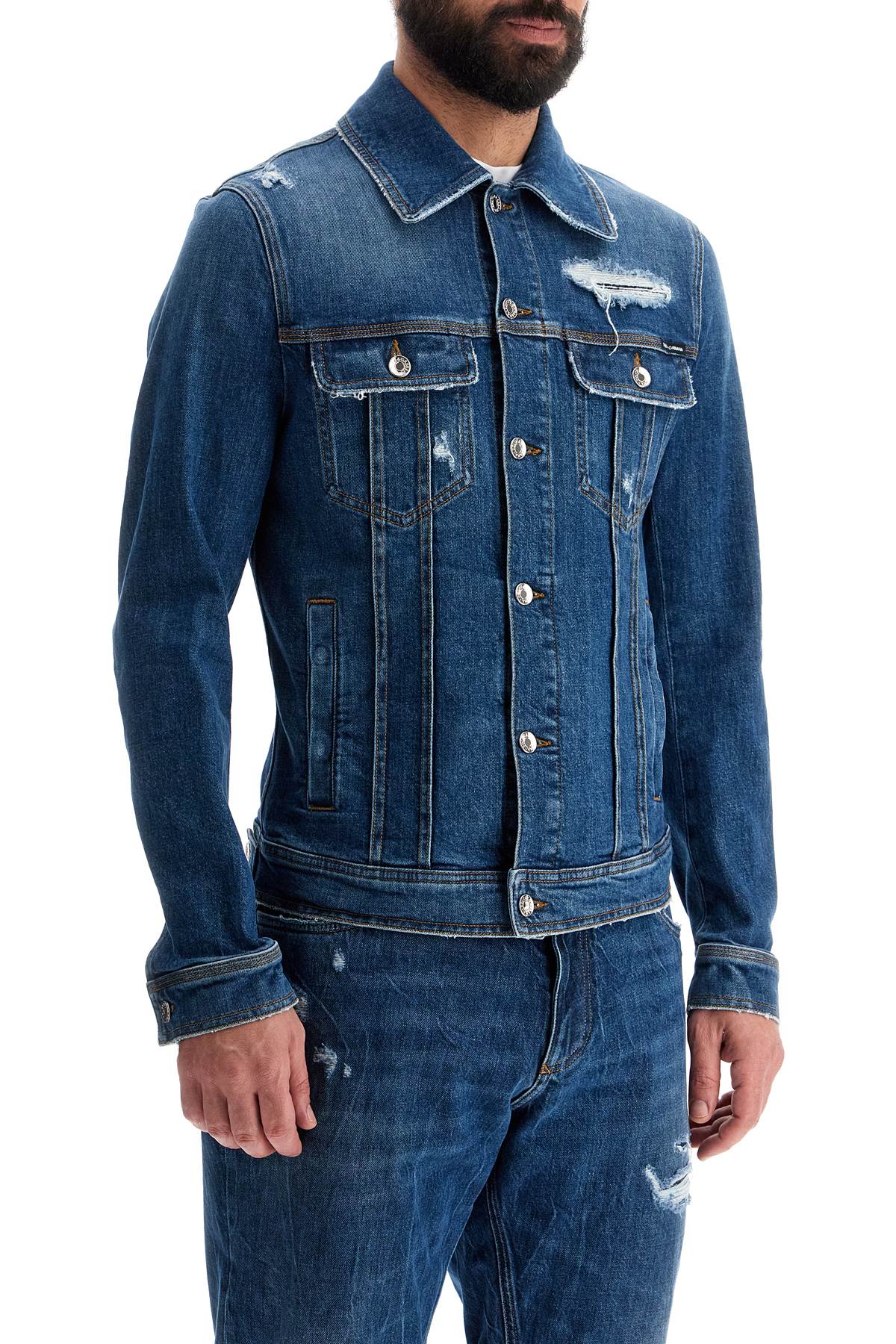 Dolce & Gabbana stretch denim jacket - VivaceVenus