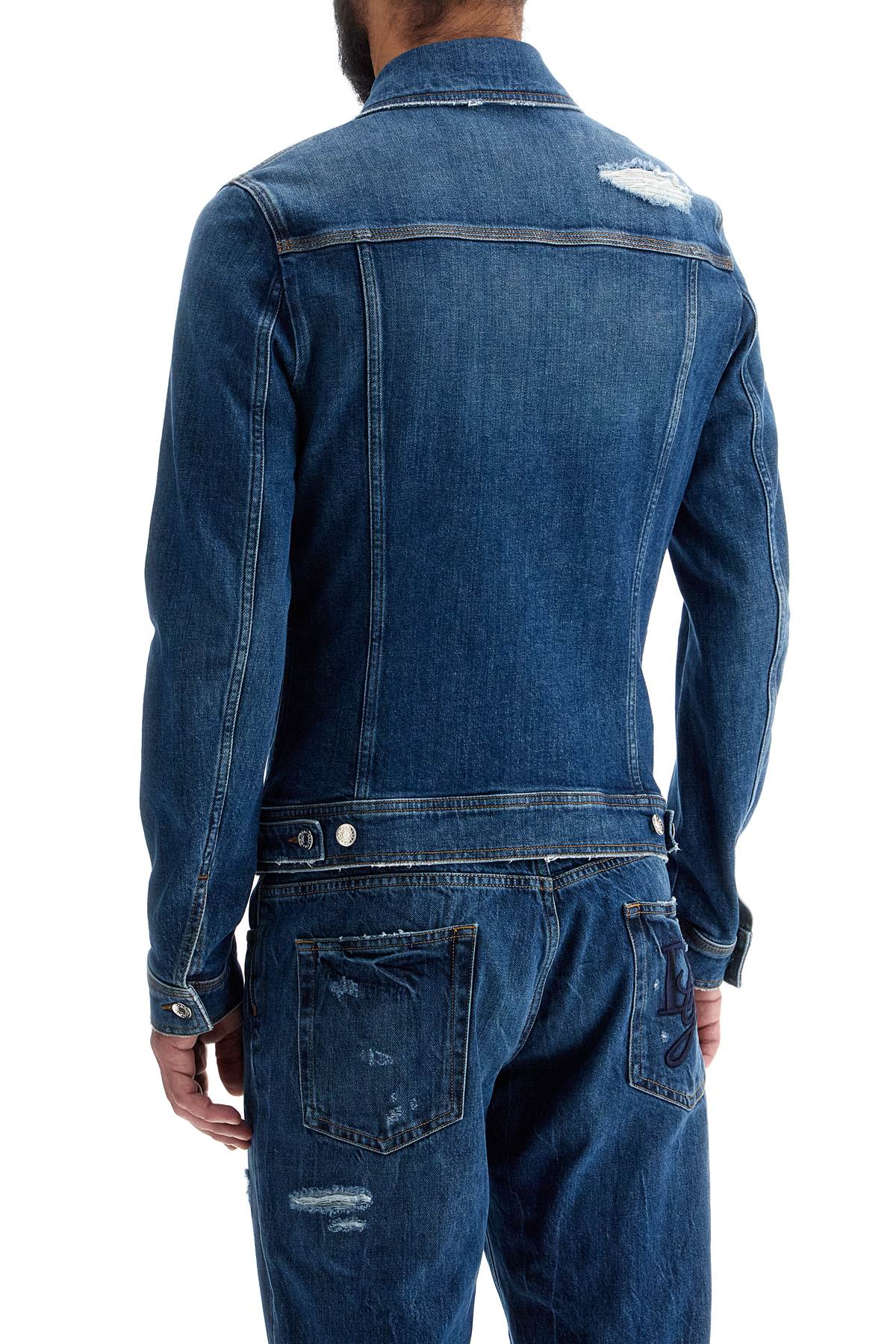 Dolce & Gabbana stretch denim jacket - VivaceVenus