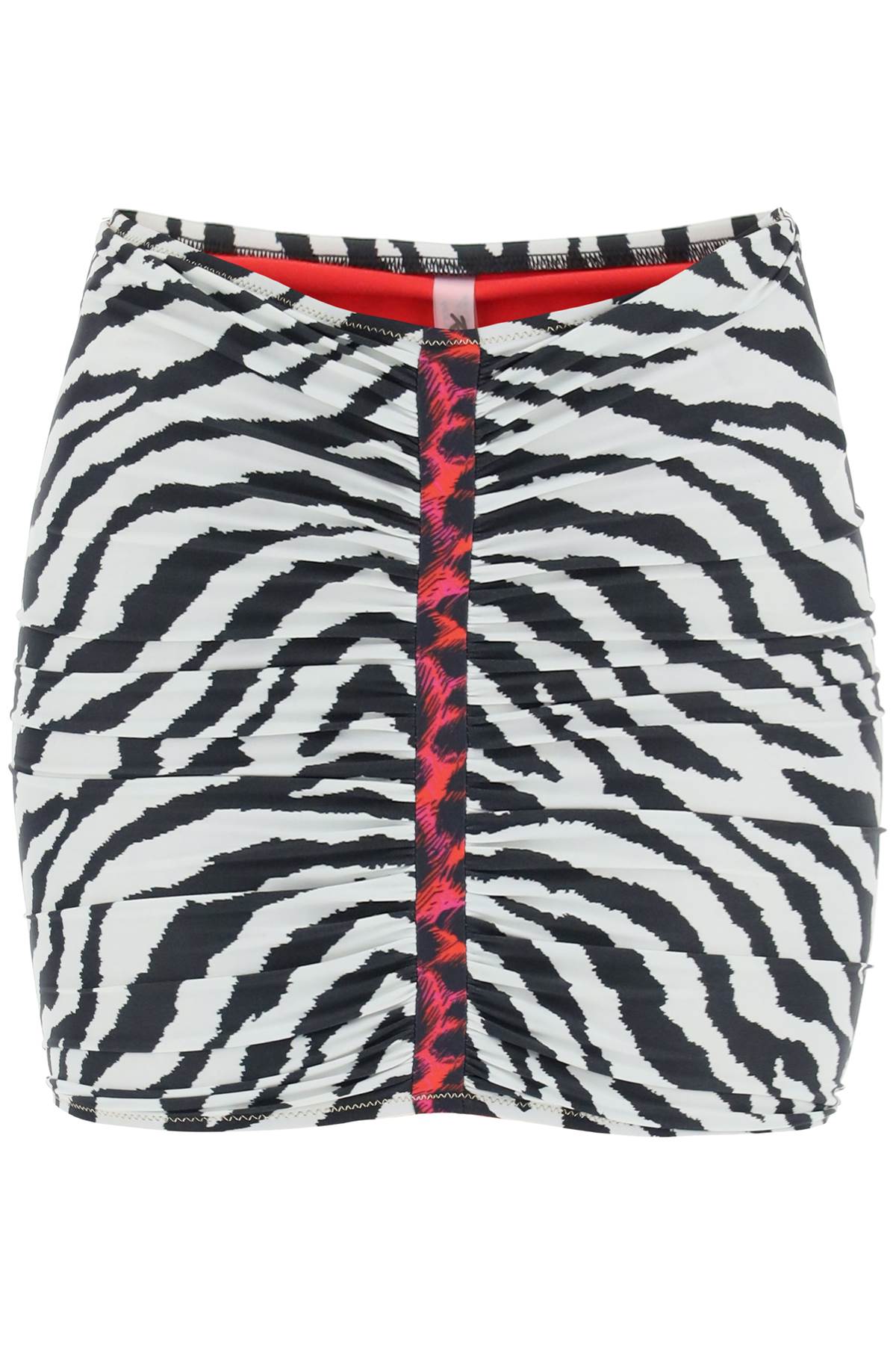 Reina Olga geraldina animalier mini skirt - VivaceVenus