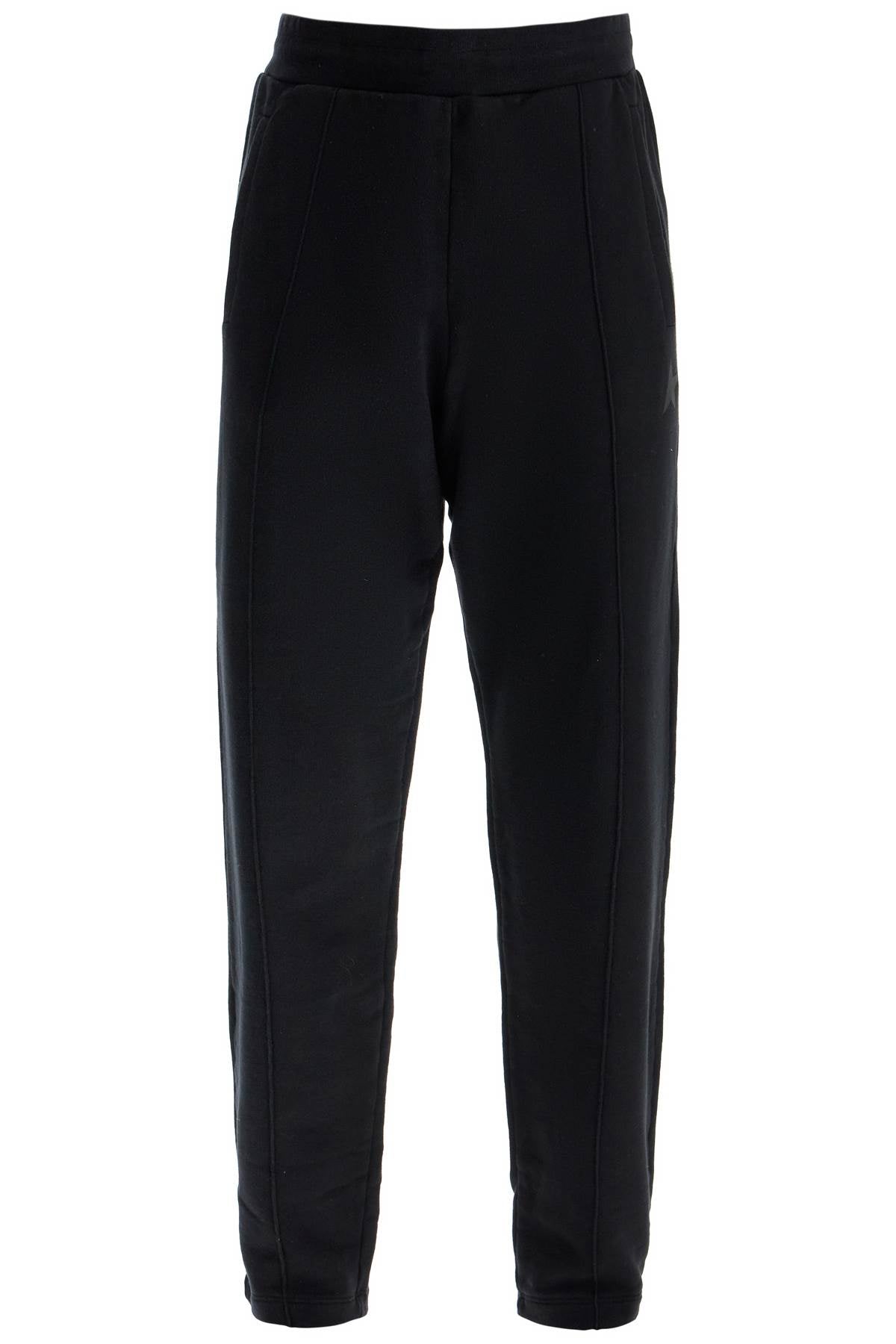 Golden Goose high-waisted black cotton jogger pants - VivaceVenus