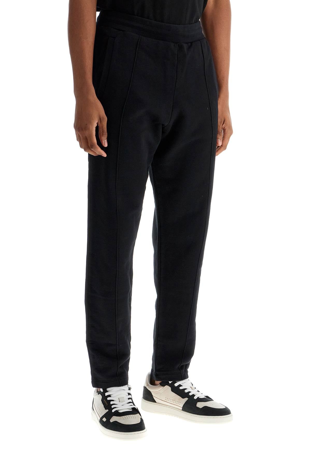 Golden Goose high-waisted black cotton jogger pants - VivaceVenus