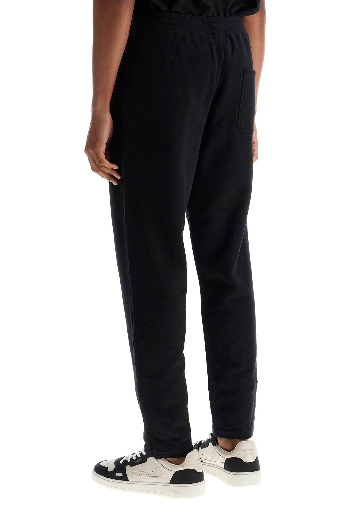 Golden Goose high-waisted black cotton jogger pants - VivaceVenus