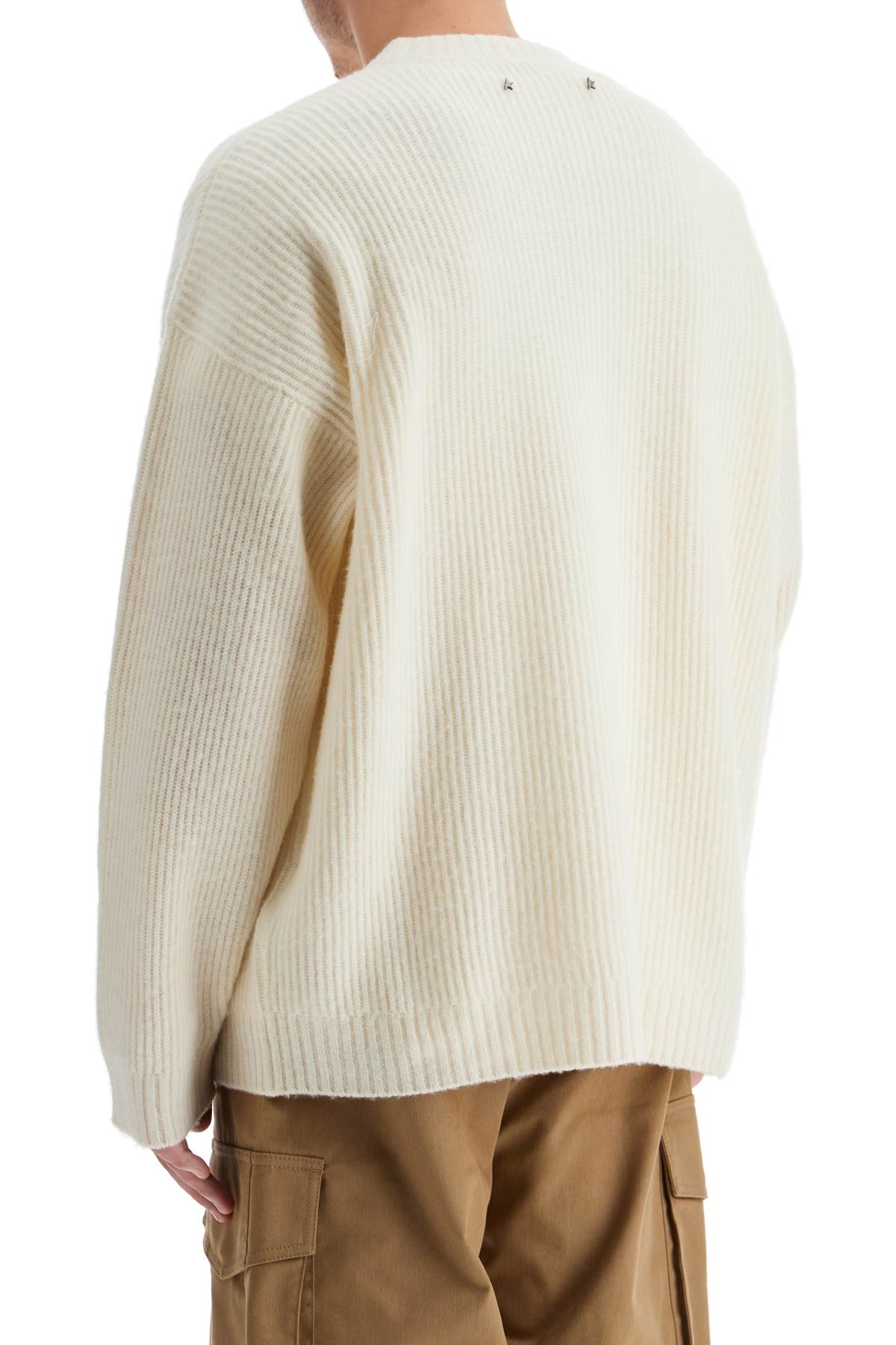 Golden Goose ribbed wool pullover sweater - VivaceVenus