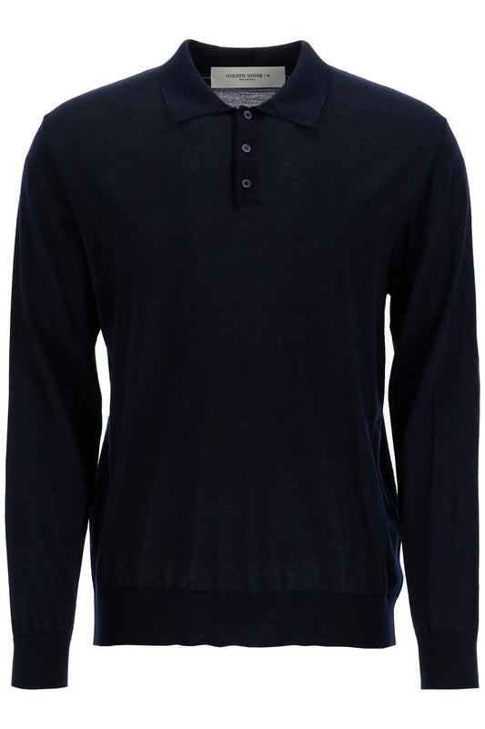 Golden Goose long-sleeved wool polo shirt - VivaceVenus