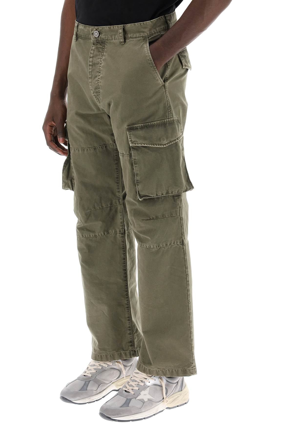 Golden Goose cargo canvas pants for men - VivaceVenus