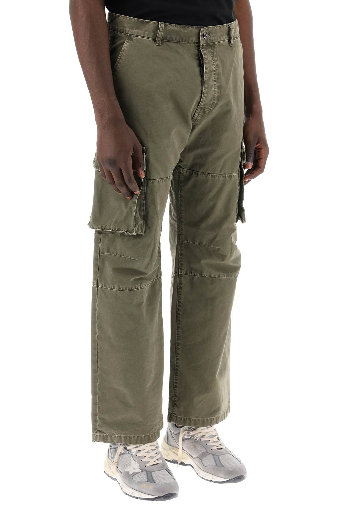 Golden Goose cargo canvas pants for men - VivaceVenus