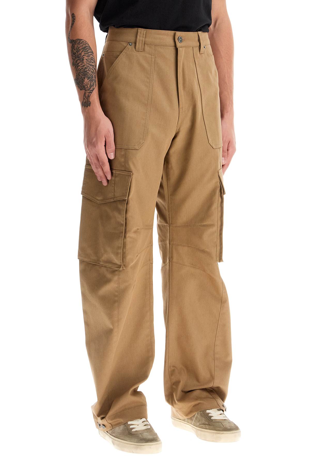 Golden Goose twill cargo pants in italian - VivaceVenus