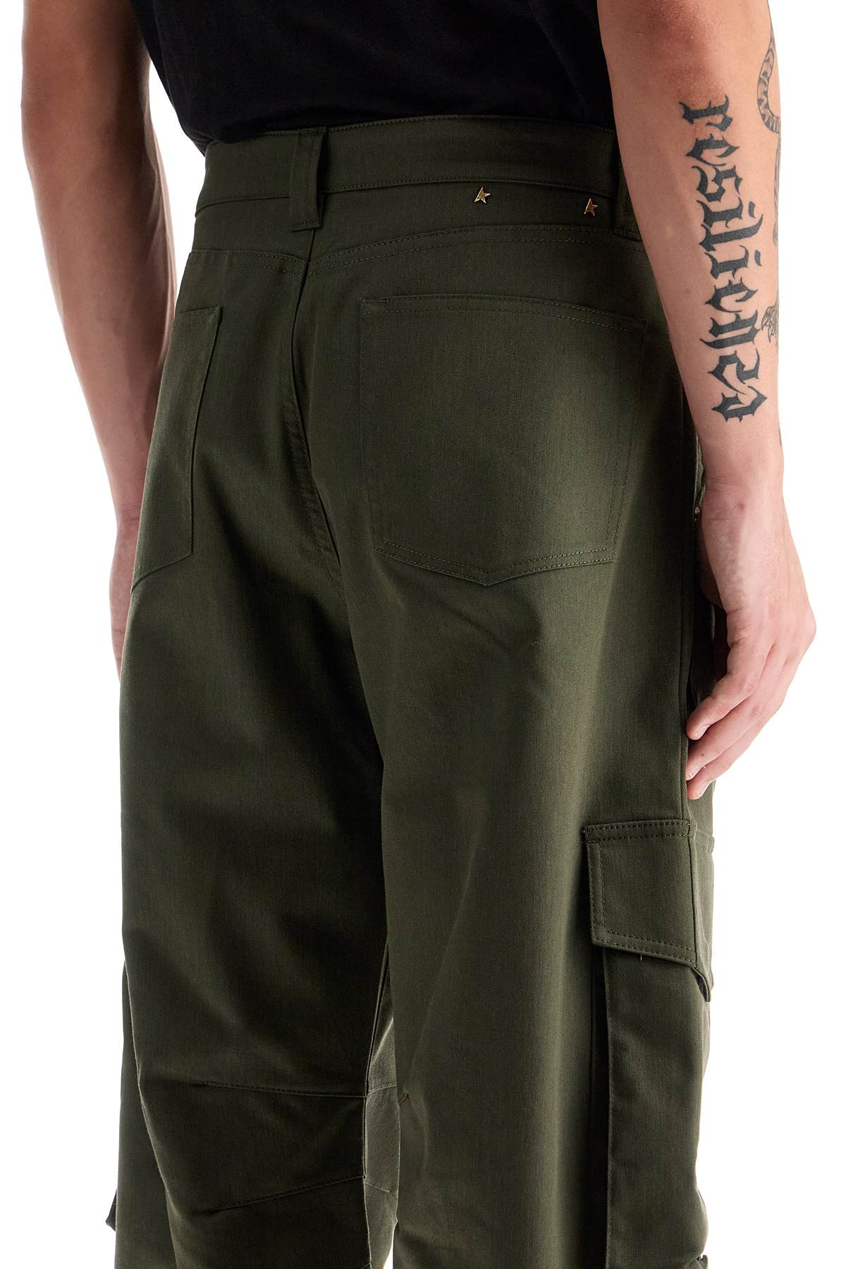 Golden Goose twill cargo pants in italian - VivaceVenus