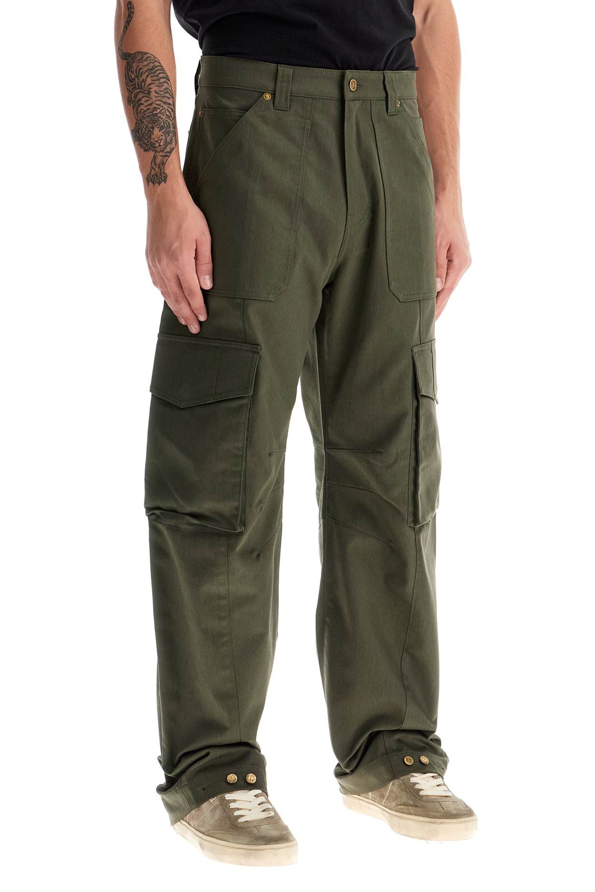 Golden Goose twill cargo pants in italian - VivaceVenus