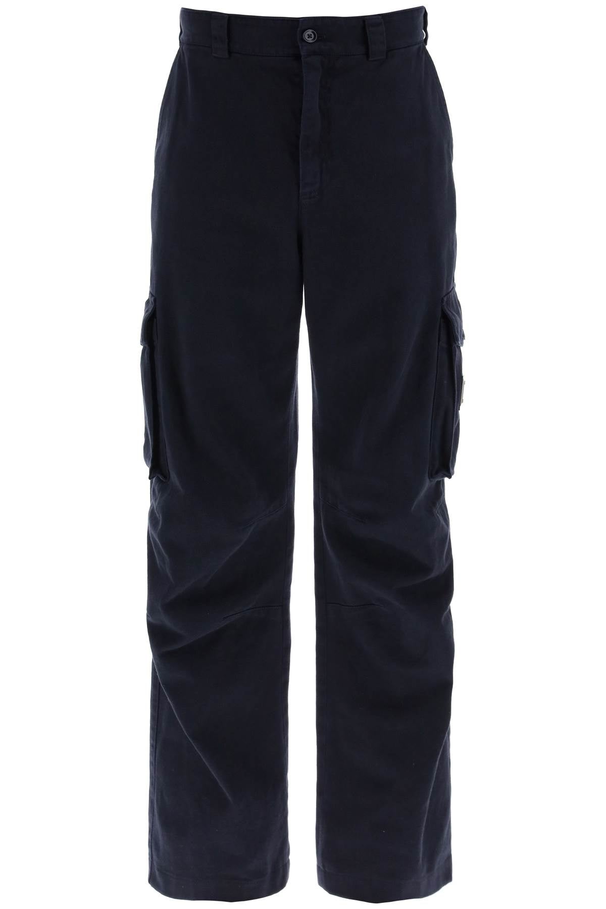 Dolce & Gabbana cargo pants with logo plaque - VivaceVenus