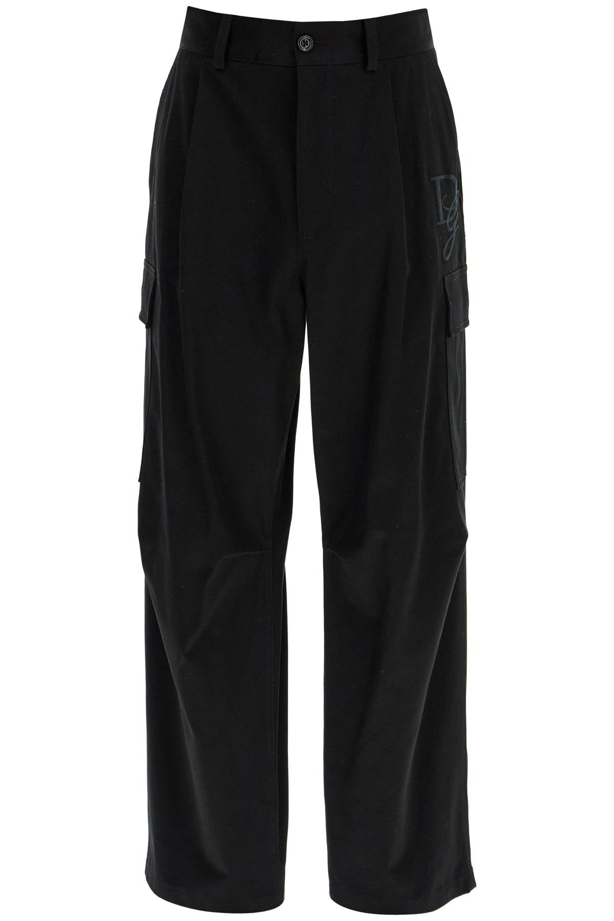 Dolce & Gabbana stretch cotton cargo pants for men/w - VivaceVenus