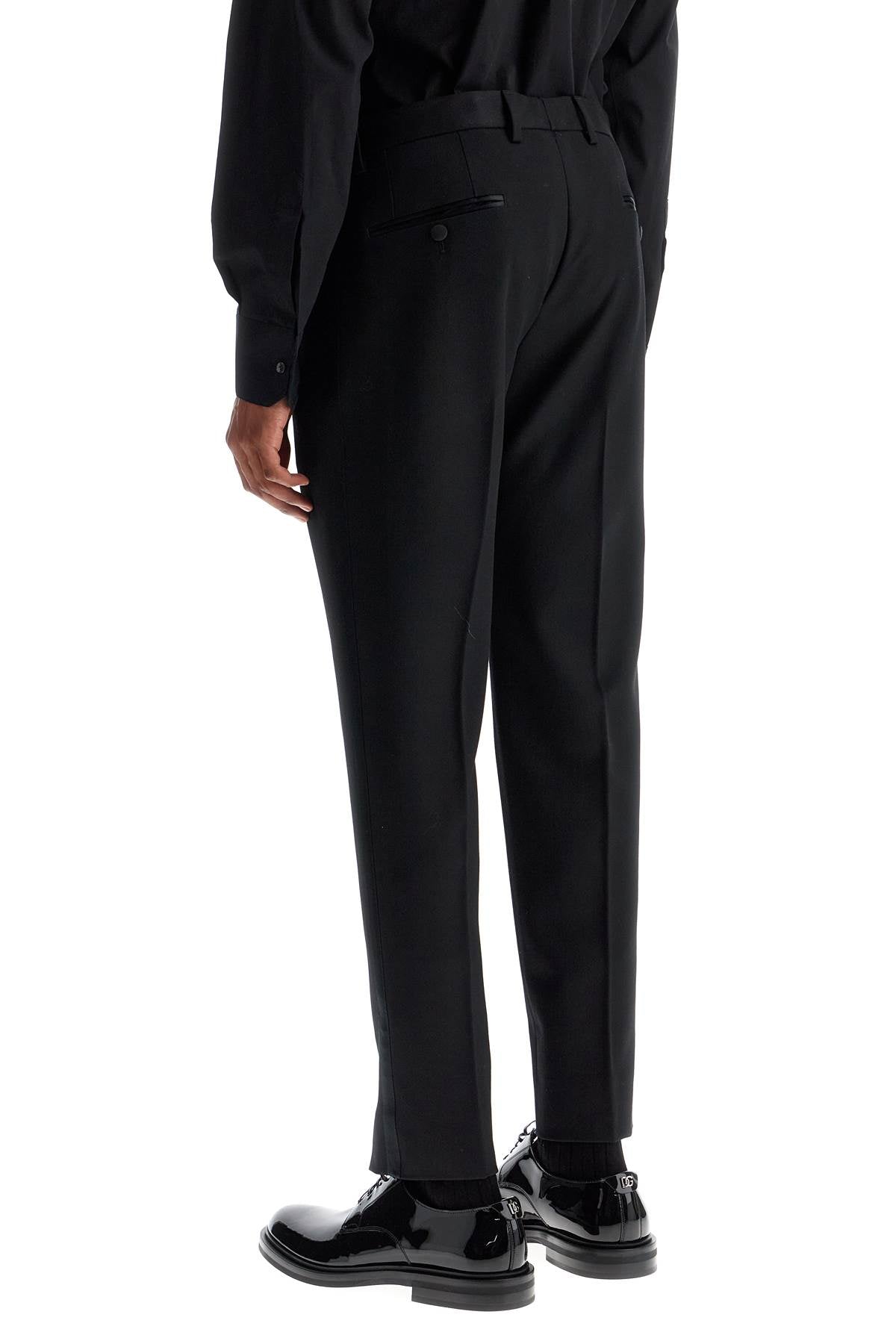 Dolce & Gabbana tuxedo trousers in gab - VivaceVenus