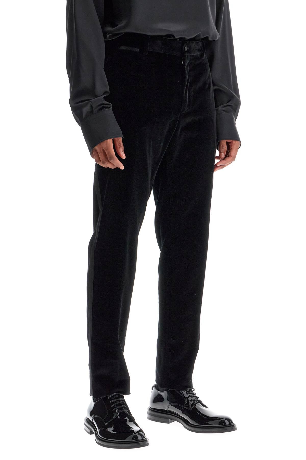 Dolce & Gabbana velvet tuxedo pants - VivaceVenus