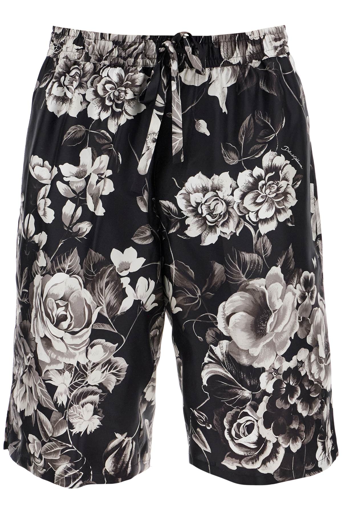 Dolce & Gabbana silk floral print bermuda shorts set - VivaceVenus