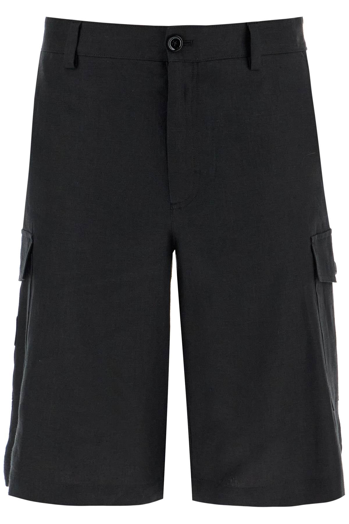 Dolce & Gabbana linen cargo bermuda shorts for - VivaceVenus