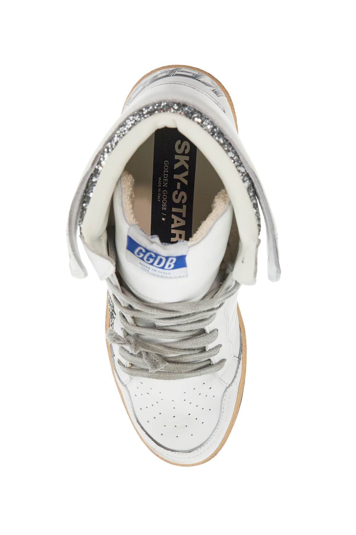 Golden Goose super-star glitter sneakers with spark - VivaceVenus