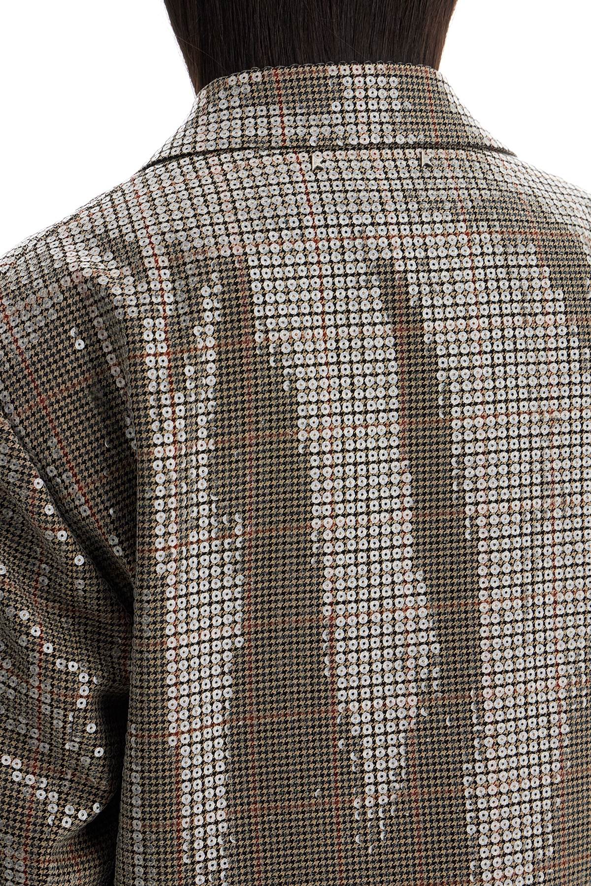 Golden Goose houndstooth blazer with sequins - VivaceVenus