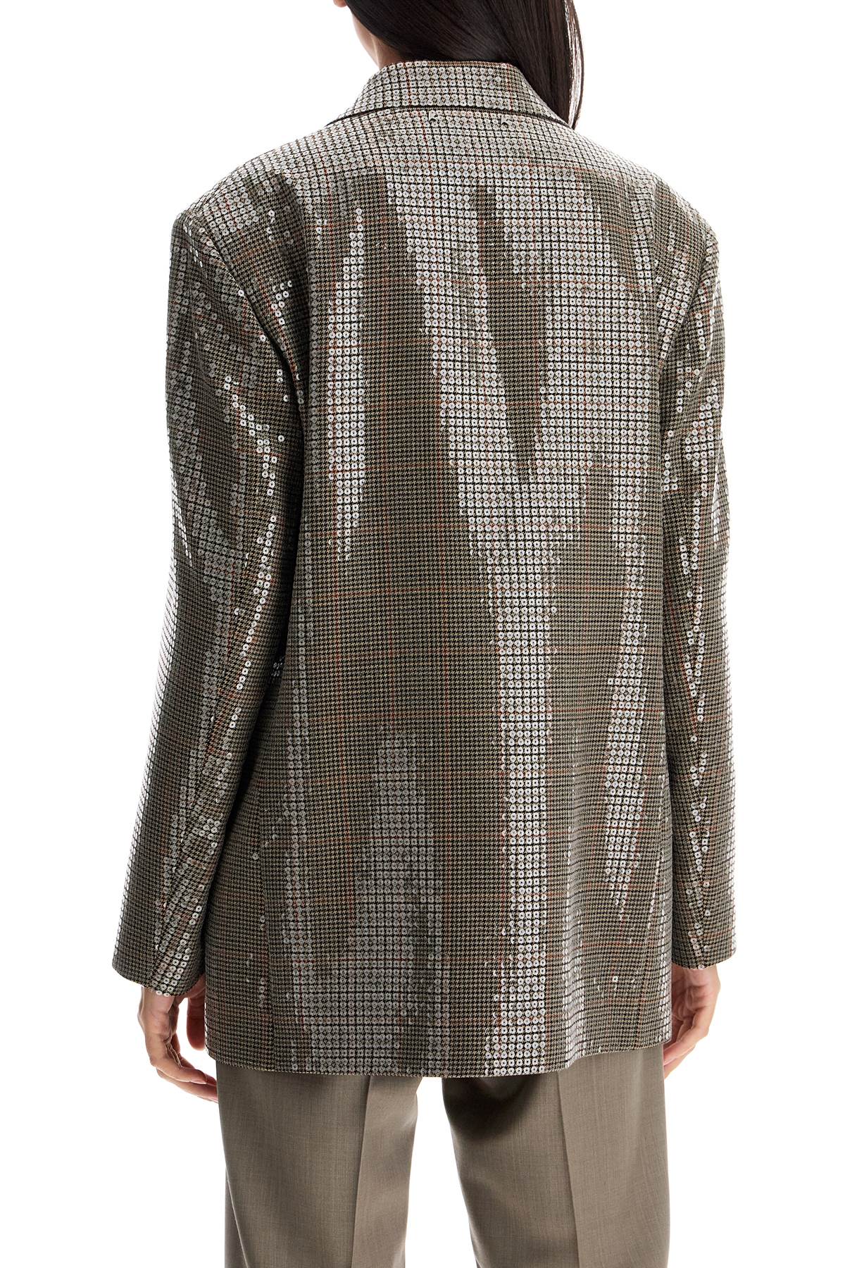 Golden Goose houndstooth blazer with sequins - VivaceVenus