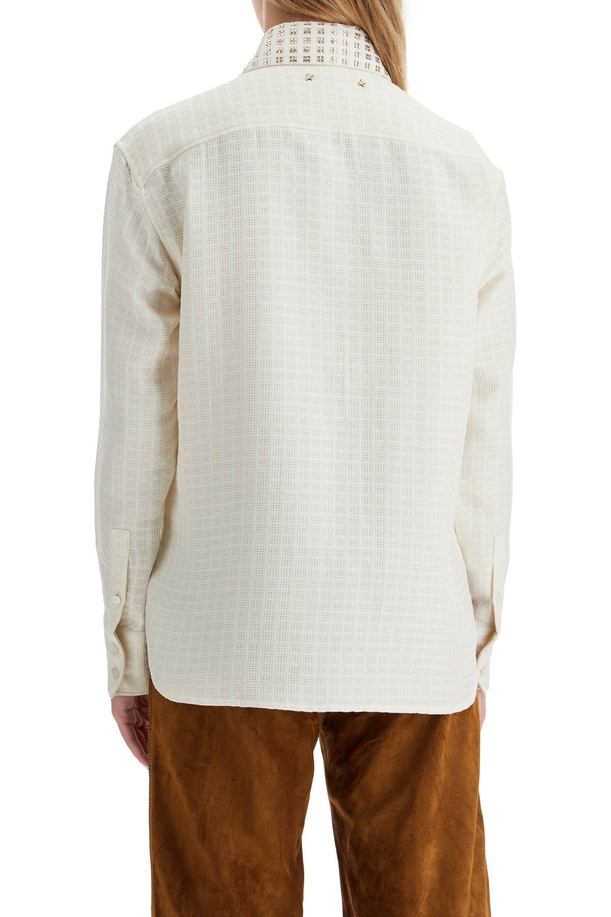 Golden Goose 'jacquard shirt with - VivaceVenus