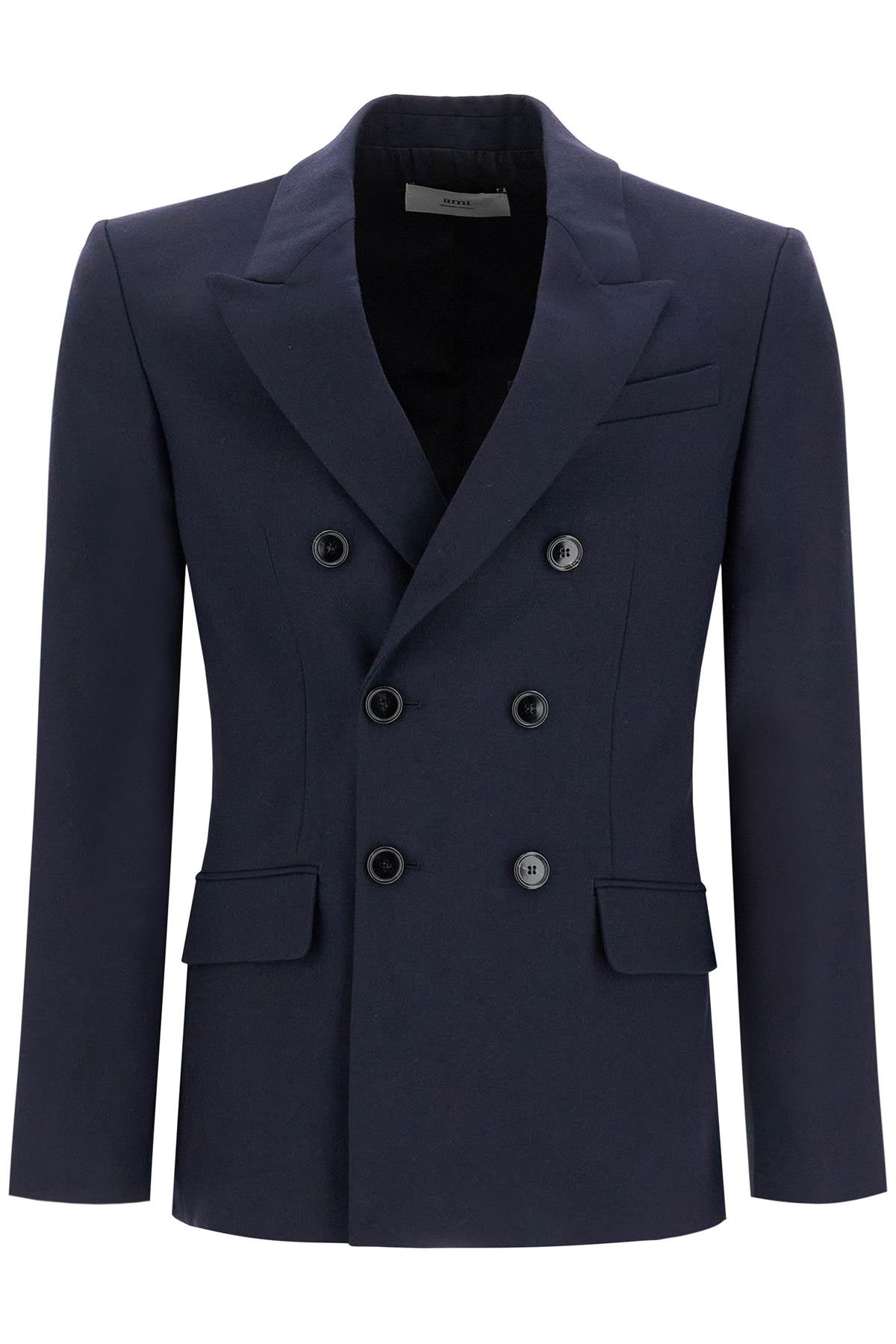 Ami Alexandre Matiussi double-breasted wool jacket - VivaceVenus