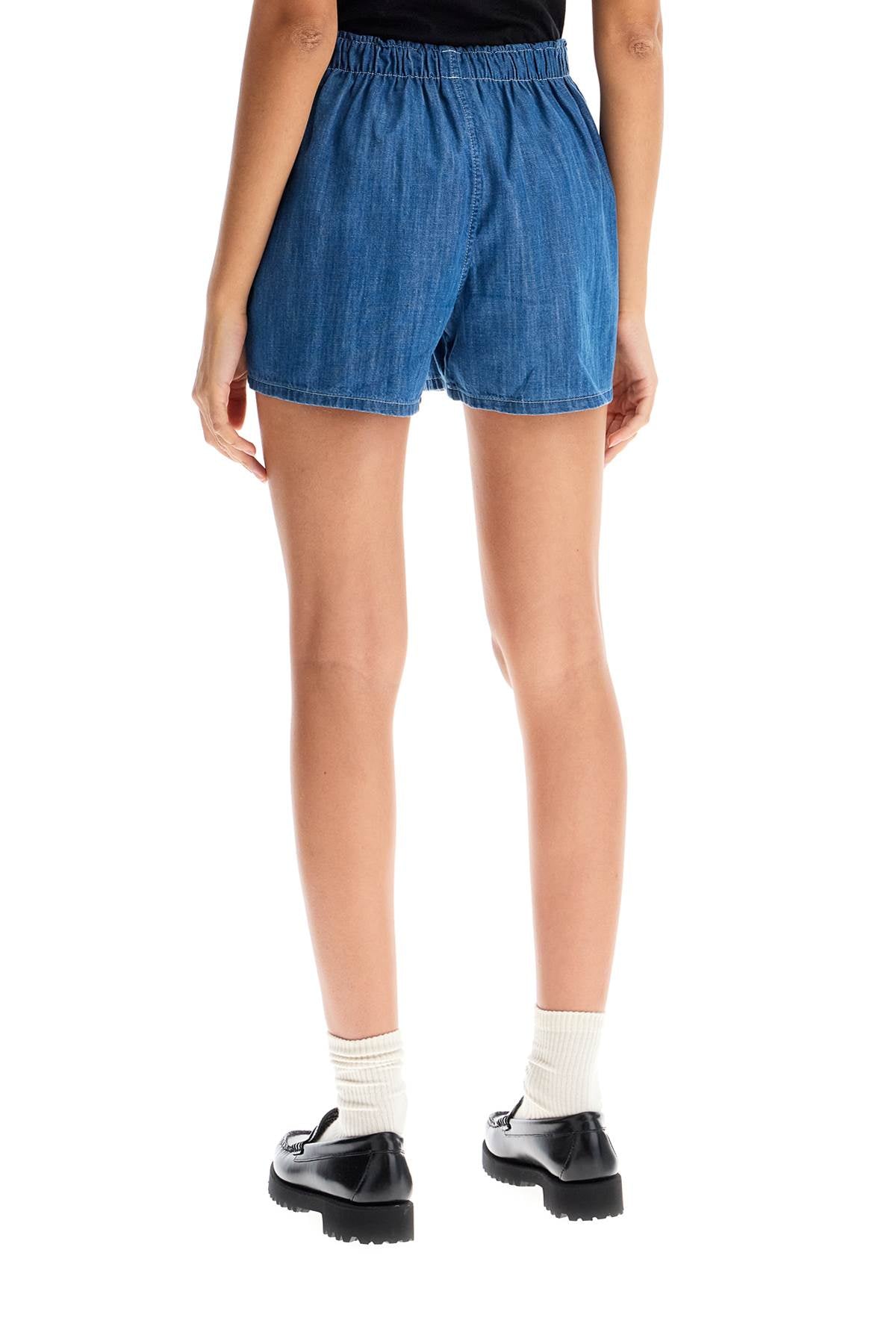 Homme Girls chambray shorts - VivaceVenus