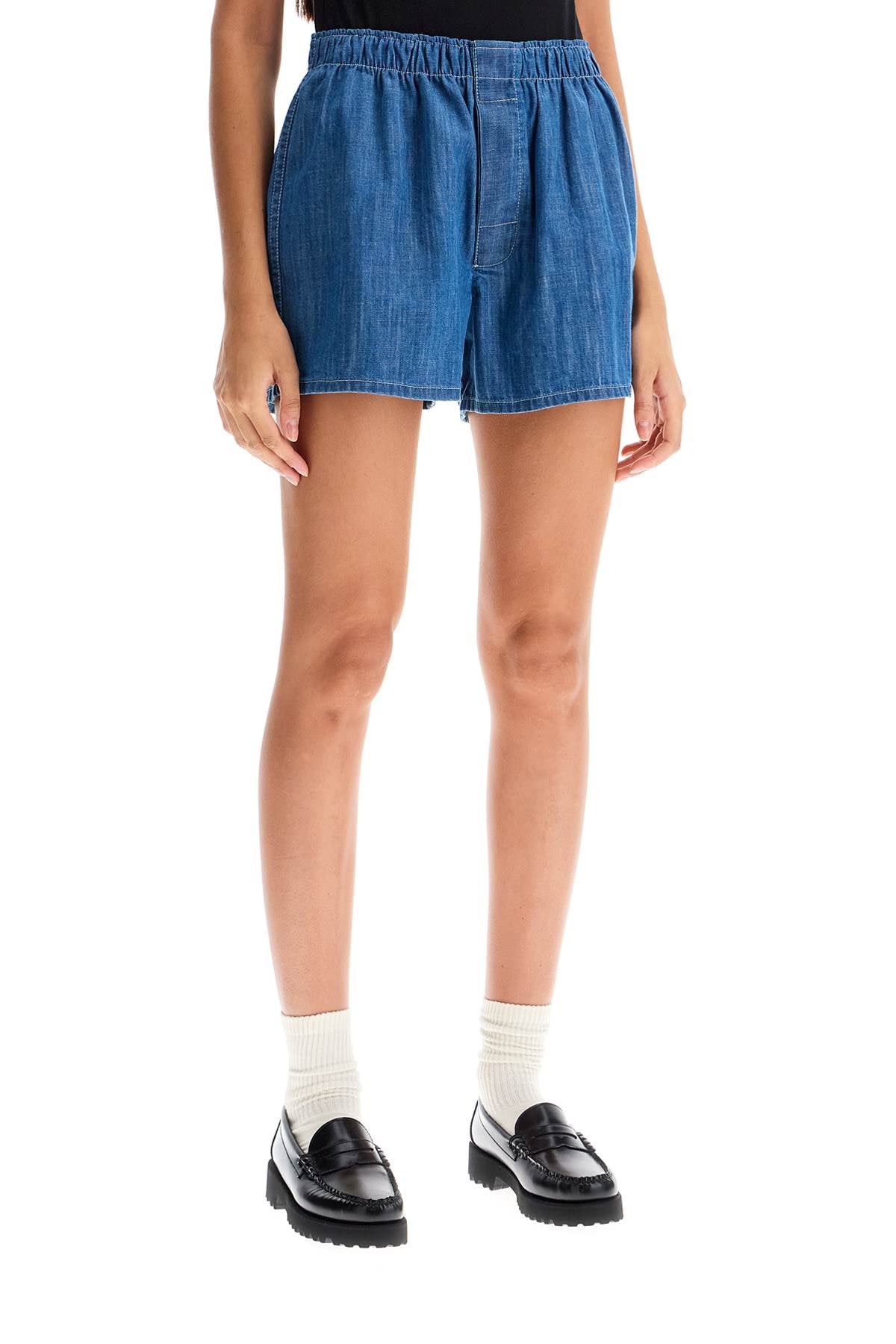 Homme Girls chambray shorts - VivaceVenus