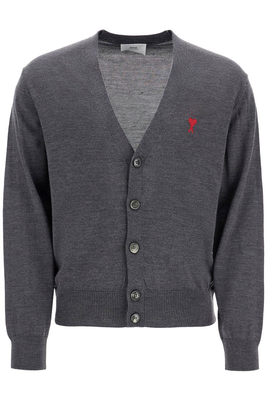 Ami Alexandre Matiussi extrafine merino wool cardigan - VivaceVenus