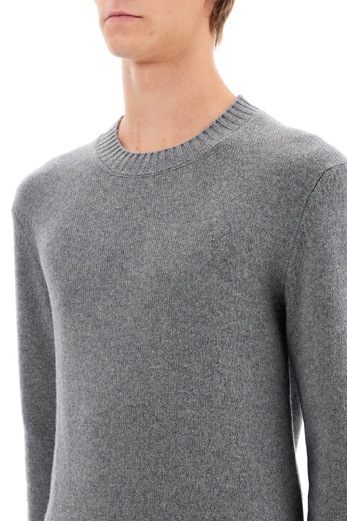 Ami Alexandre Matiussi cashmere crewneck pullover - VivaceVenus