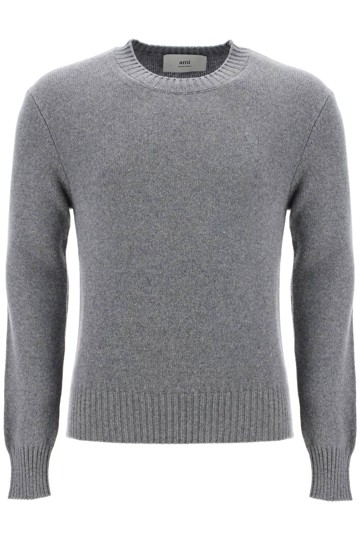 Ami Alexandre Matiussi cashmere crewneck pullover - VivaceVenus