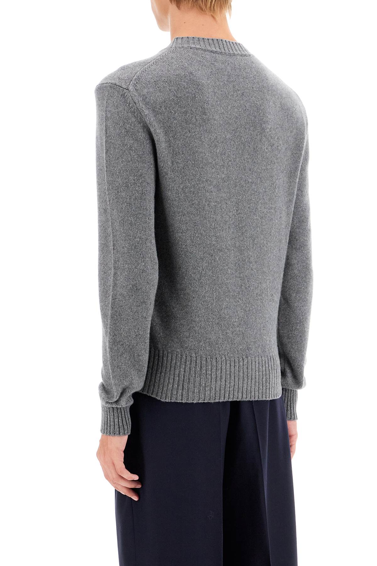 Ami Alexandre Matiussi cashmere crewneck pullover - VivaceVenus