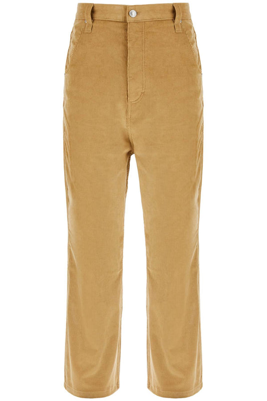 Ami Alexandre Matiussi baggy corduroy pants with rib - VivaceVenus