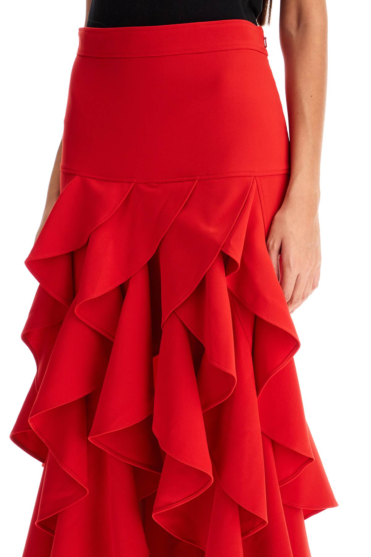 Moschino asymmetric skirt with ruffles - VivaceVenus