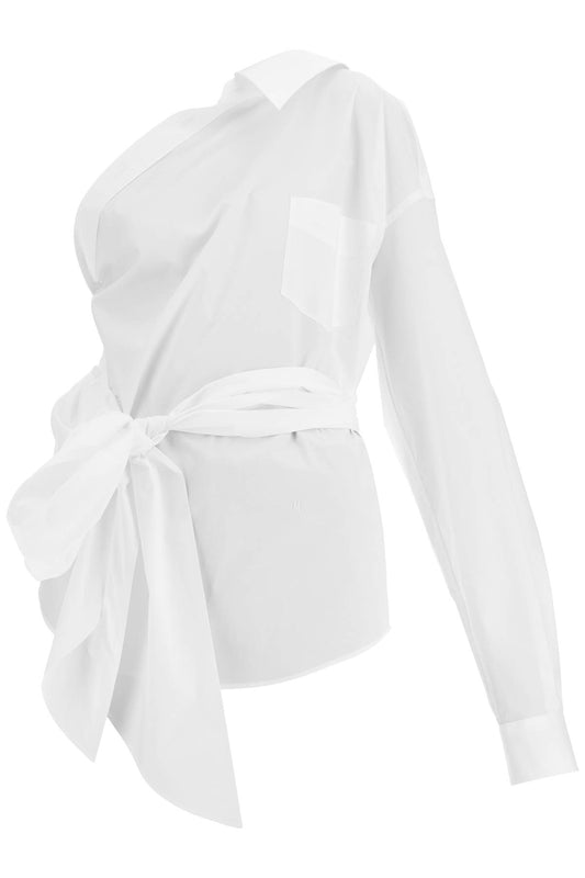 Moschino one-shoulder poplin stretch - VivaceVenus