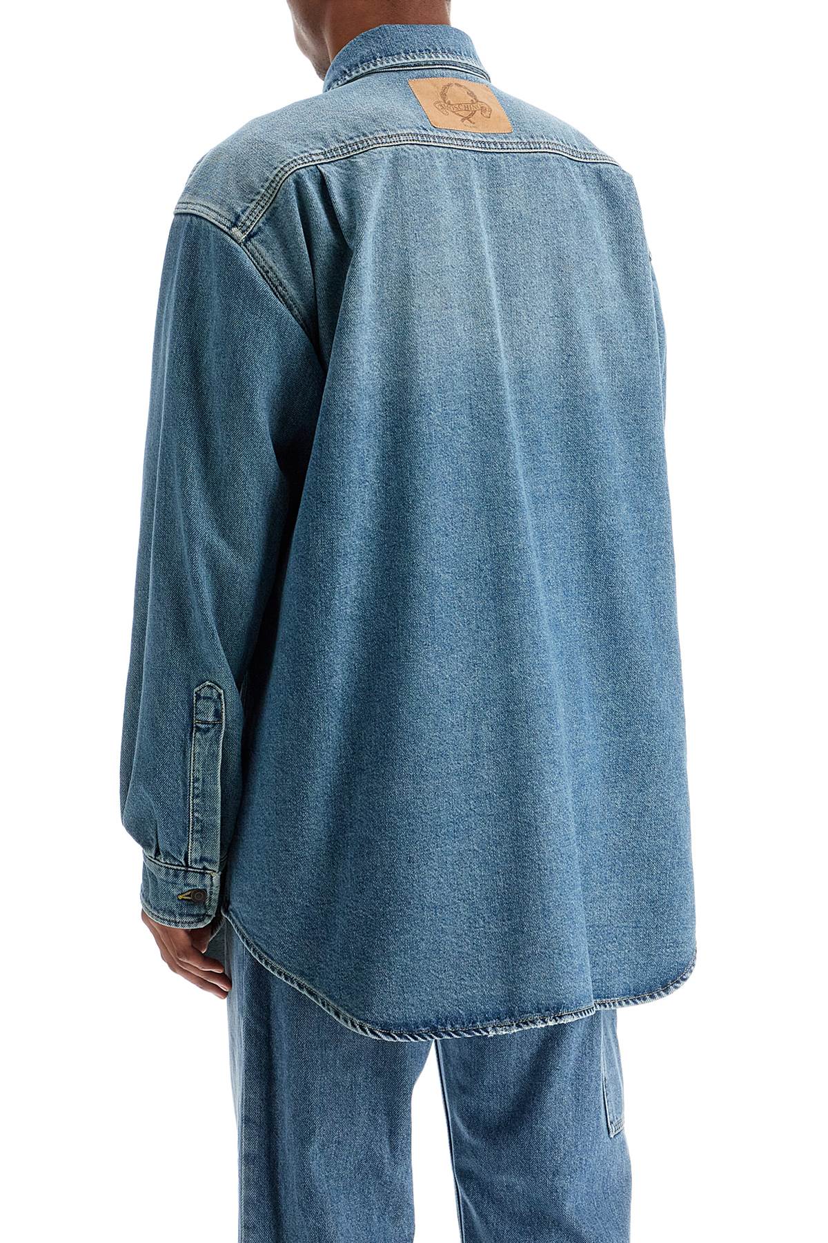 Moschino denim shirt with pockets - VivaceVenus