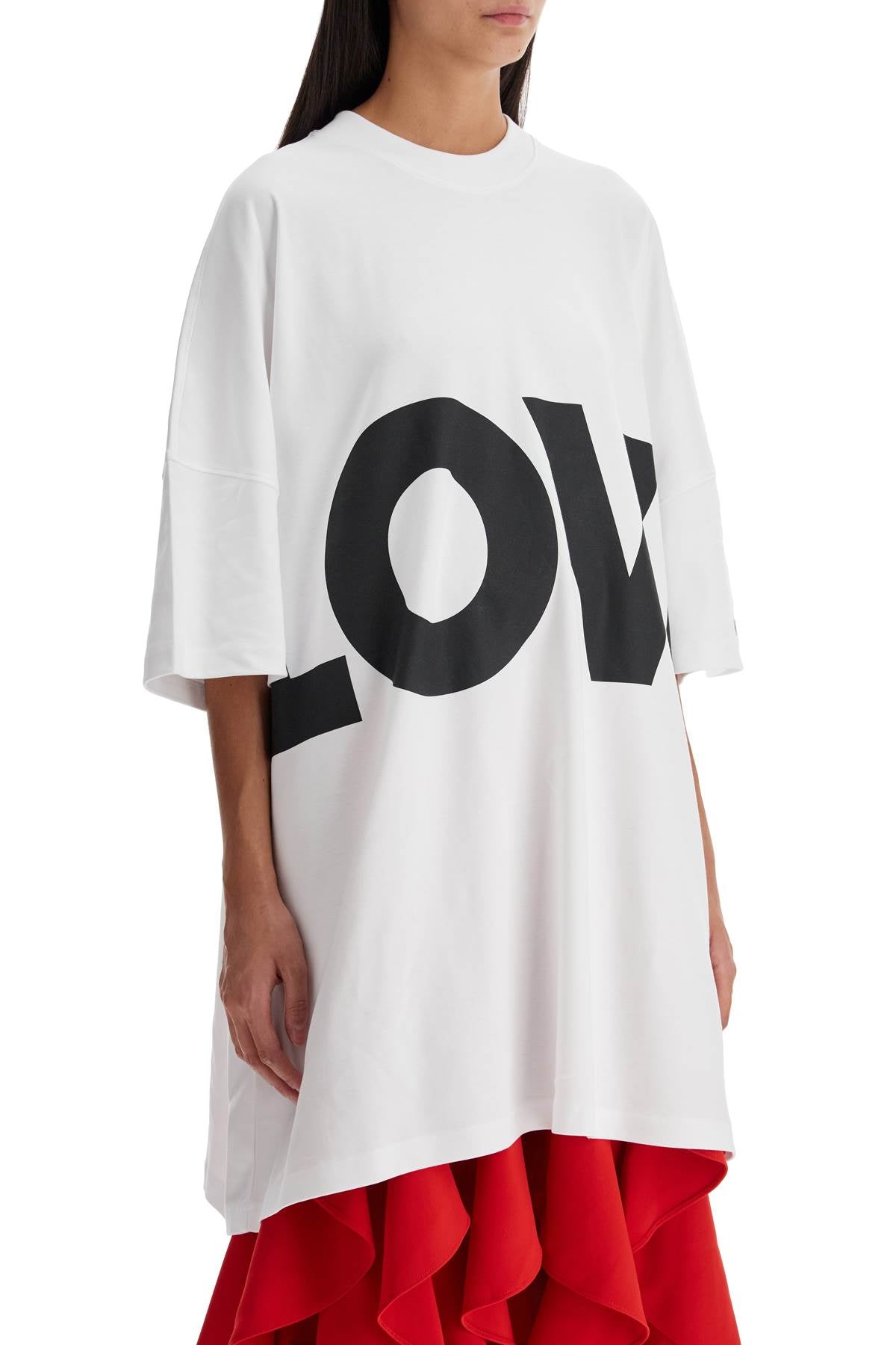 Moschino love t-shirt dress out - VivaceVenus