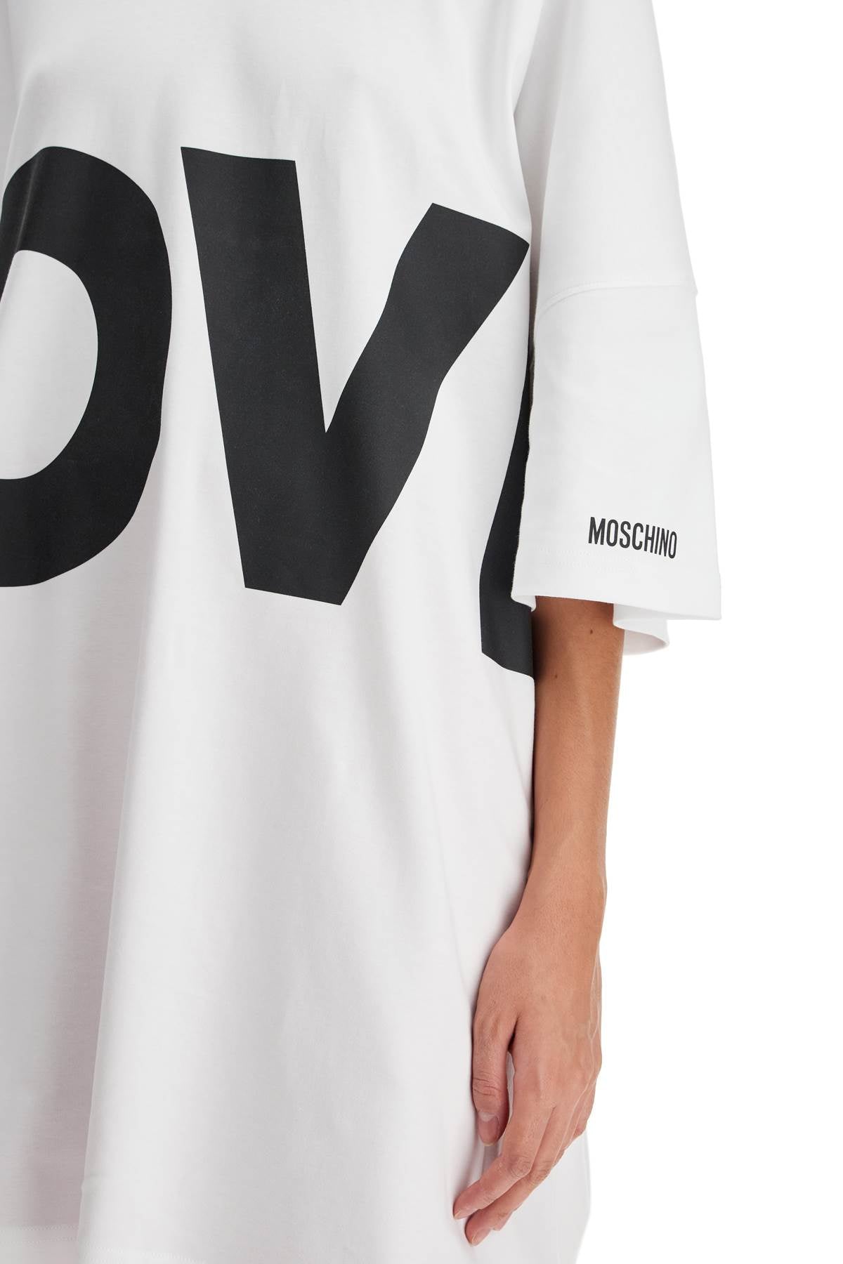 Moschino love t-shirt dress out - VivaceVenus