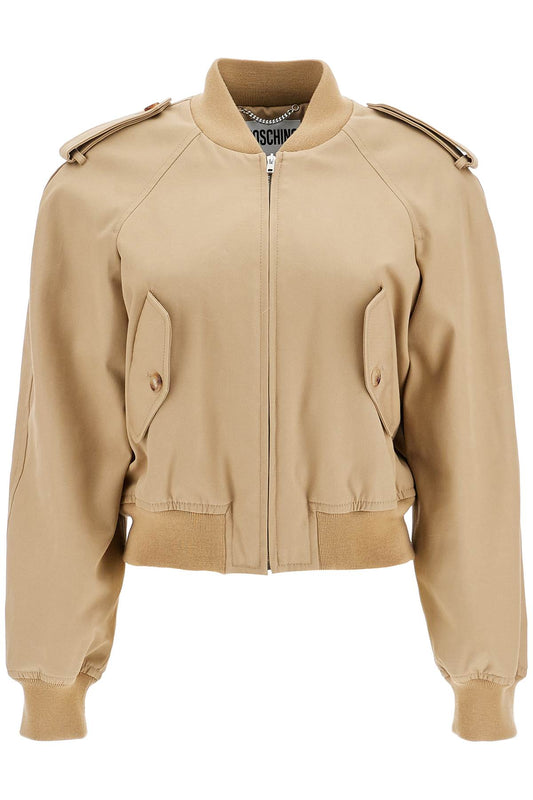 Moschino gabardine bomber - VivaceVenus