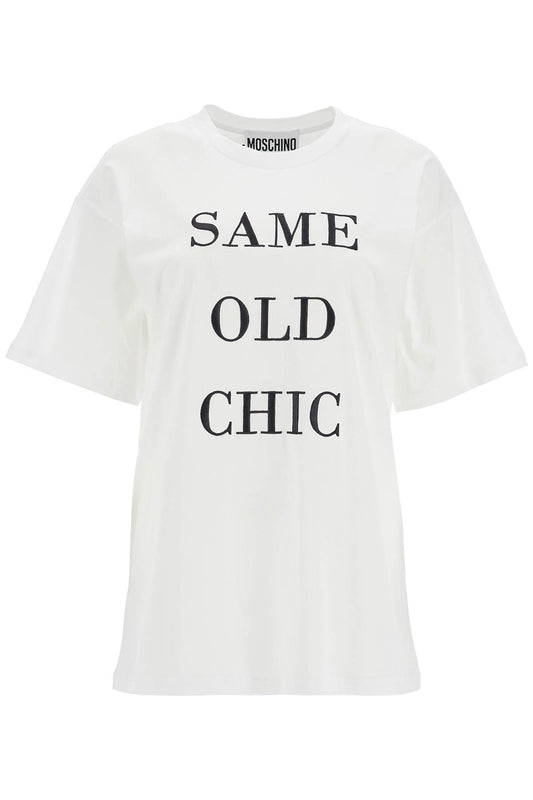 Moschino "oversized t-shirt with same old - VivaceVenus