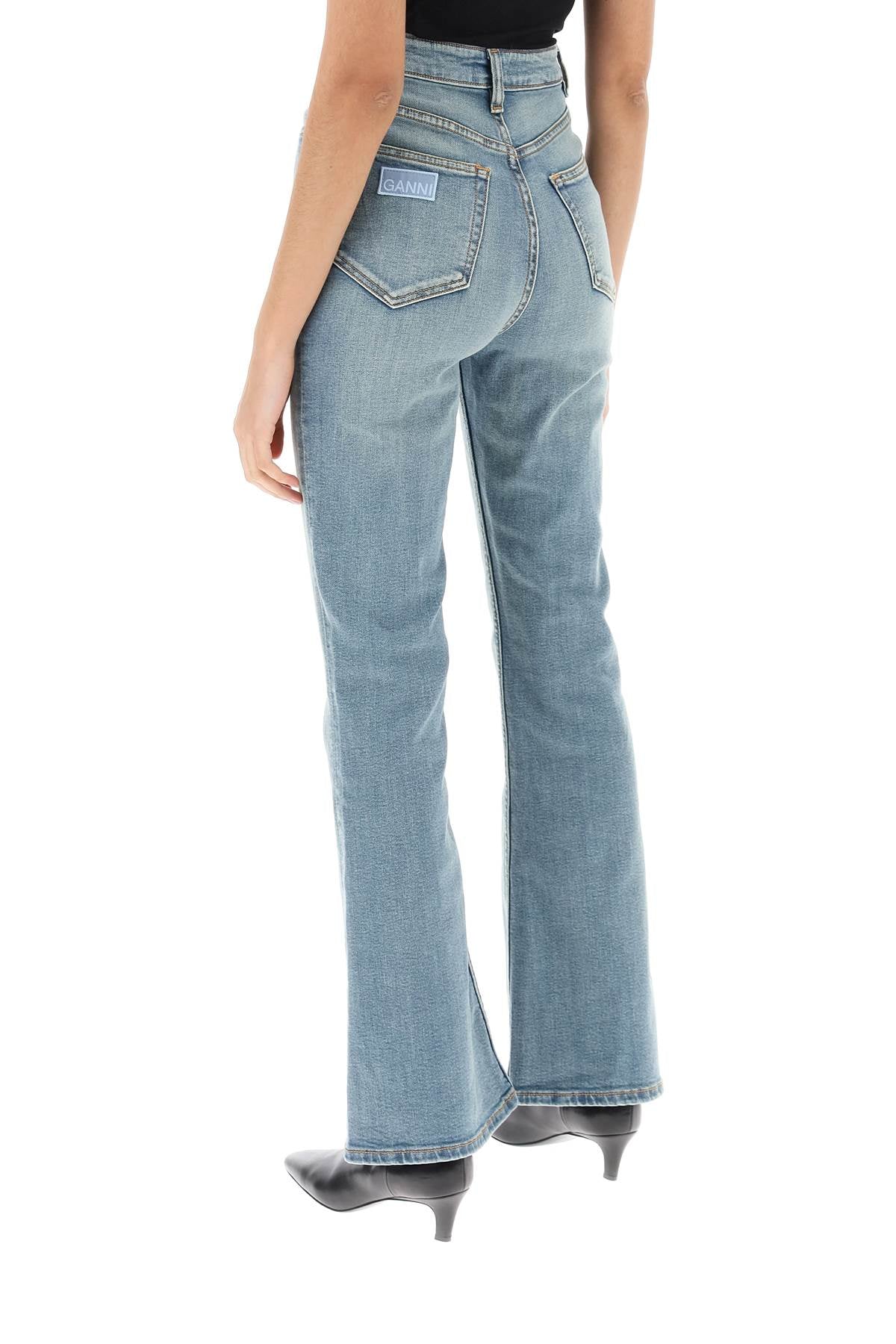 Ganni bootcut jeans - VivaceVenus